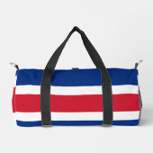 Flagge Costa Ricas Duffle Bag (Vorderseite)