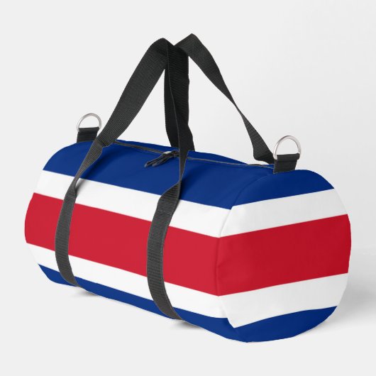 Flagge Costa Ricas Duffle Bag (Linke Seite)