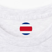 Flagge Costa Ricas Etiketten (Befestigt)