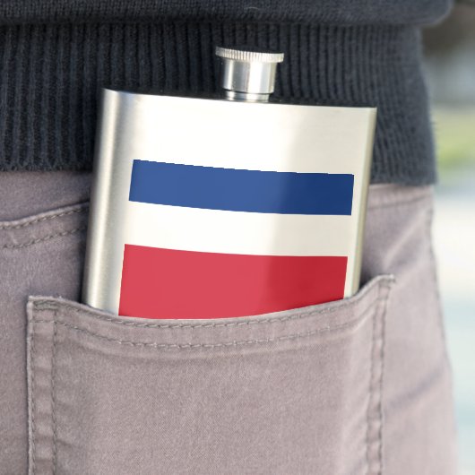 Flagge Costa Ricas Flachmann (Beispiel)