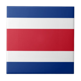 Flagge Costa Ricas Fliese