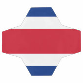Flagge Costa Ricas Fußball (Flach)