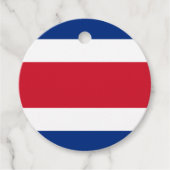 Flagge Costa Ricas Geschenkanhänger (Vorderseite)