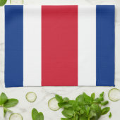 Flagge Costa Ricas Geschirrtuch (Gefaltet)