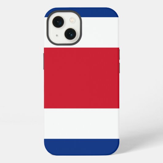 Flagge Costa Ricas iPhone Hülle (Rückseite)