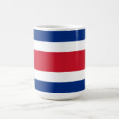 Flagge Costa Ricas Kaffeetasse (Mittel)