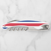 Flagge Costa Ricas Kellnermesser (Rückseite)