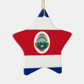 Flagge Costa Ricas Keramikornament (Rechts)