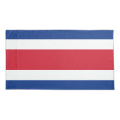 Flagge Costa Ricas Kissenbezug (Rückseite)