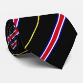 Flagge Costa Ricas Krawatte (Gerollt)