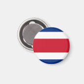 Flagge Costa Ricas Magnet (Vorderseite/Rückseite)