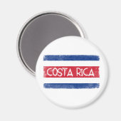 Flagge Costa Ricas Magnet (Vorderseite/Rückseite)