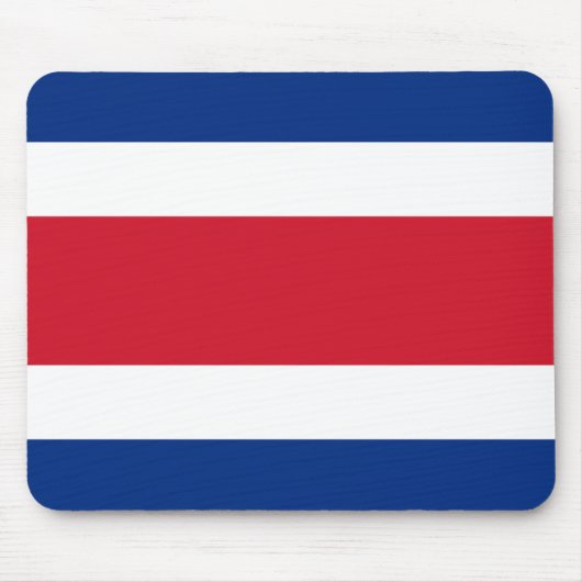 Flagge Costa Ricas Mousepad (Vorne)