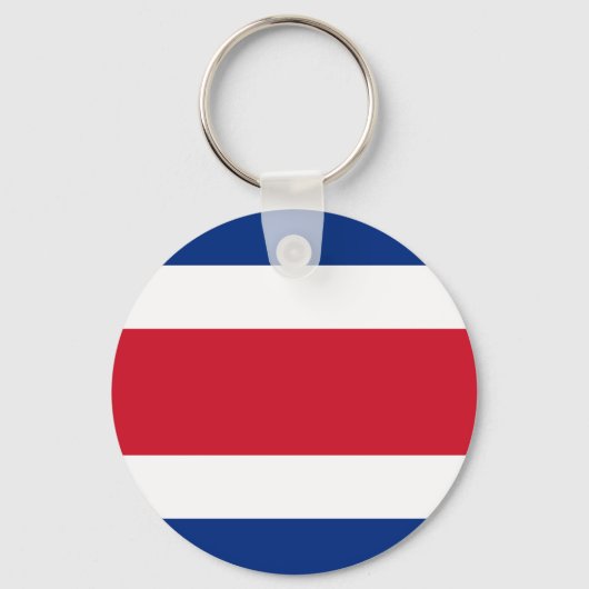 Flagge Costa Ricas Schlüsselanhänger (Vorderseite)