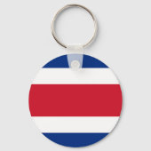 Flagge Costa Ricas Schlüsselanhänger (Rückseite)