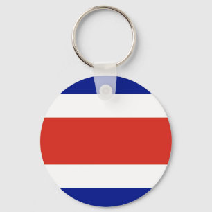 Flagge Costa Ricas Schlüsselanhänger