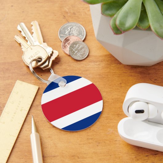 Flagge Costa Ricas Schlüsselanhänger (Schreibtisch)