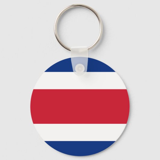 Flagge Costa Ricas Schlüsselanhänger (Rückseite)