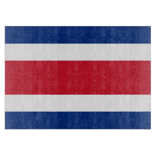 Flagge Costa Ricas Schneidebrett