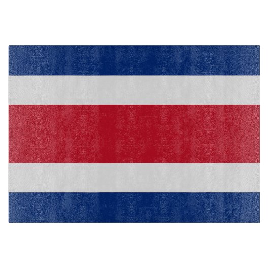 Flagge Costa Ricas Schneidebrett (Vorderseite)