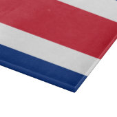 Flagge Costa Ricas Schneidebrett (Ecke)