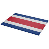 Flagge Costa Ricas Schneidebrett (Ecke)