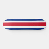 Flagge Costa Ricas Skateboard (Horizontal)