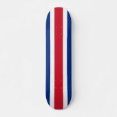 Flagge Costa Ricas Skateboard (Vorne)