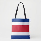 Flagge Costa Ricas Tasche (Vorderseite)