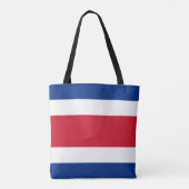 Flagge Costa Ricas Tasche (Rückseite)