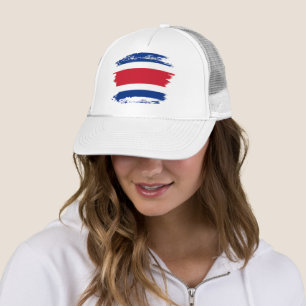 Flagge Costa Ricas Truckerkappe