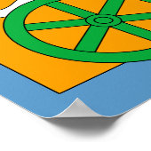 Flagge Cromford Poster (Ecke)