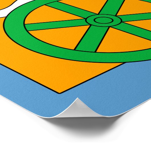 Flagge Cromford Poster (Ecke)