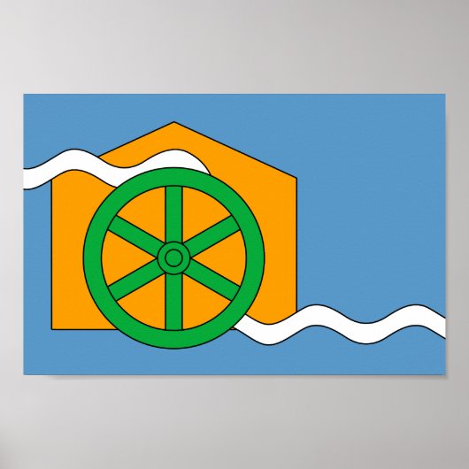 Flagge Cromford Poster (Vorne)