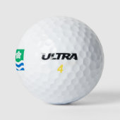 Flagge Cumberlands Golfball (Logo)