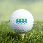 Flagge Cumberlands Golfball (Insitu T-Shirt)