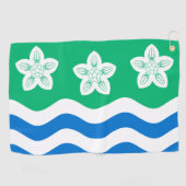 Flagge Cumberlands Golfhandtuch (Horizontal)