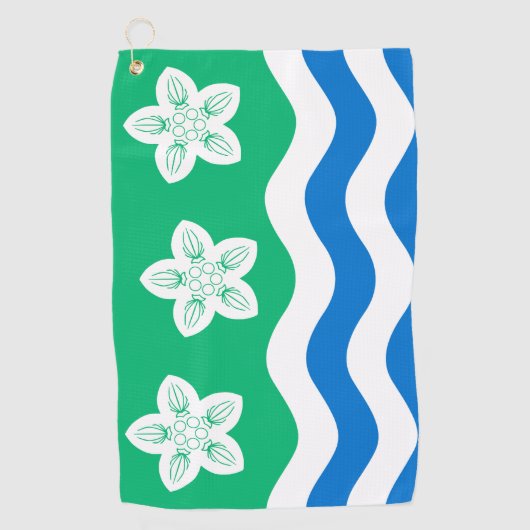 Flagge Cumberlands Golfhandtuch (Vorderseite)