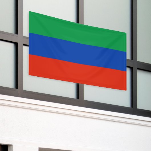 Flagge Dagestan Banner (Äußeres Gebäude)