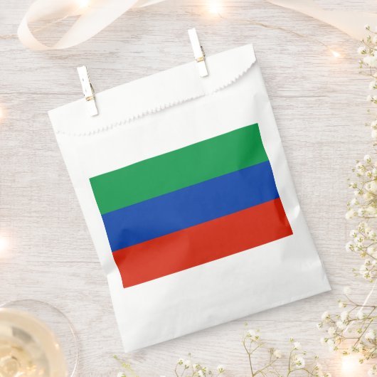 Flagge Dagestan Geschenktütchen (Ausgeschnitten)