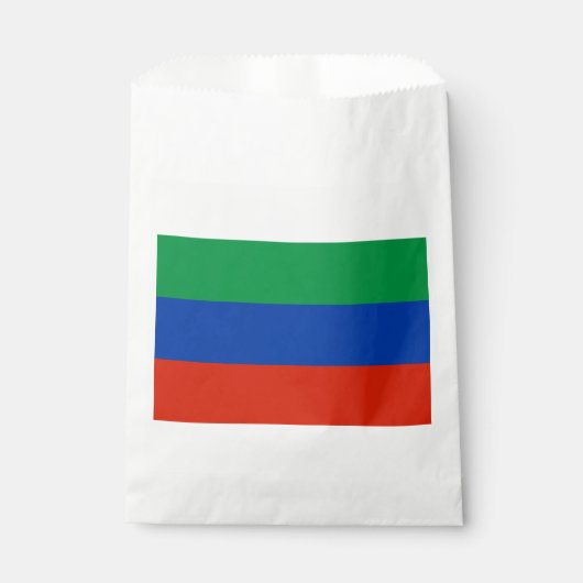 Flagge Dagestan Geschenktütchen (Vorderseite)