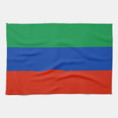 Flagge Dagestan Geschirrtuch (Horizontal)