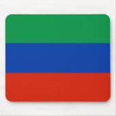 Flagge Dagestan Mousepad (Vorne)