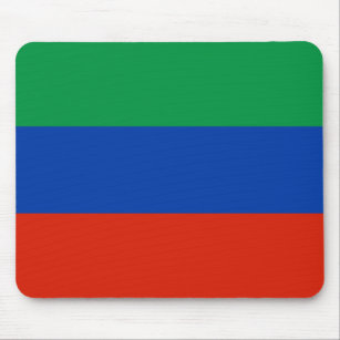 Flagge Dagestan Mousepad