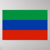 Flagge Dagestan Poster (Vorne)