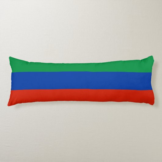 Flagge Dagestan Seitenschläferkissen (Vorderseite)
