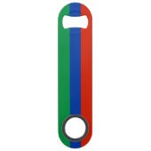 Flagge Dagestan Speed Flaschenöffner (Vorderseite)