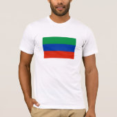 Flagge Dagestan T-Shirt (Vorderseite)