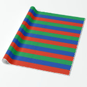 Flagge Dagestans Geschenkpapier (Ungerollt)