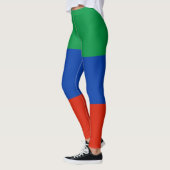 Flagge Dagestans Leggings (Links)